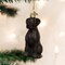Old World Christmas 3.75 In Labrador Retriever Black Christmas Tree Ornament , Christmas Decor Ornament Dog Lab Best Friend